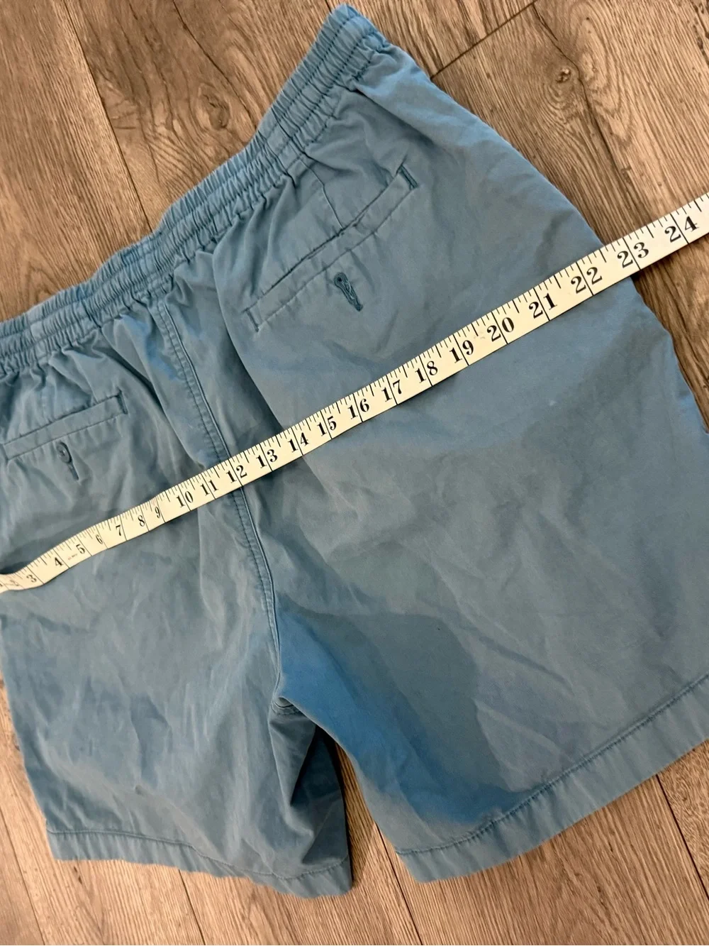Crew Sportsmen Outfitters Blue Flat Front Men Large Shorts